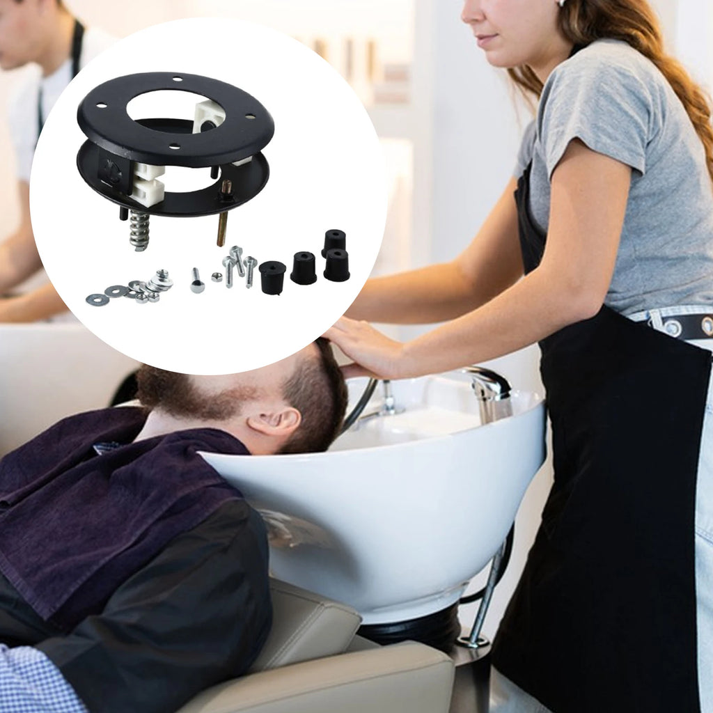 Shampoo Bowl Tilt Mechanism Shampoo Bowl Parts Easy to Install Adjustable for Hair Shop Commercial Use Deep Wash Basin Hairdress