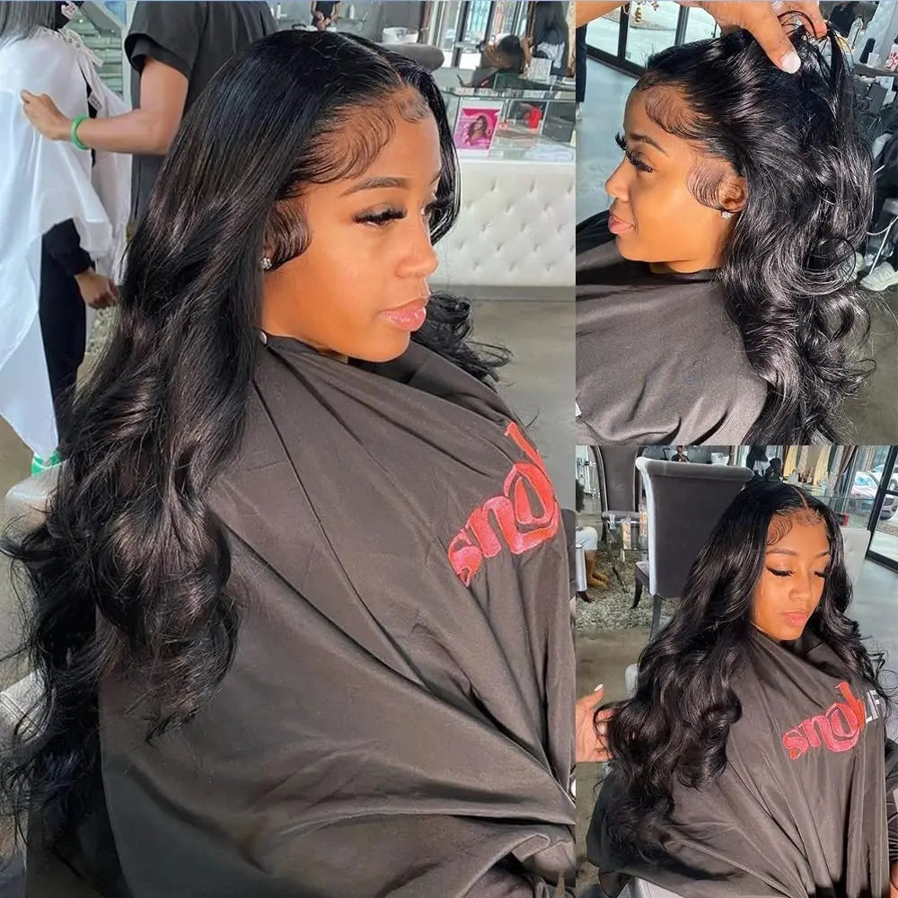 Human Hair Bundles Body Wave 26 28 30 Inch 100% Unprocessed Brazilian Virgin Hair Weave 3 Bundles Real Human Hair Natural Black