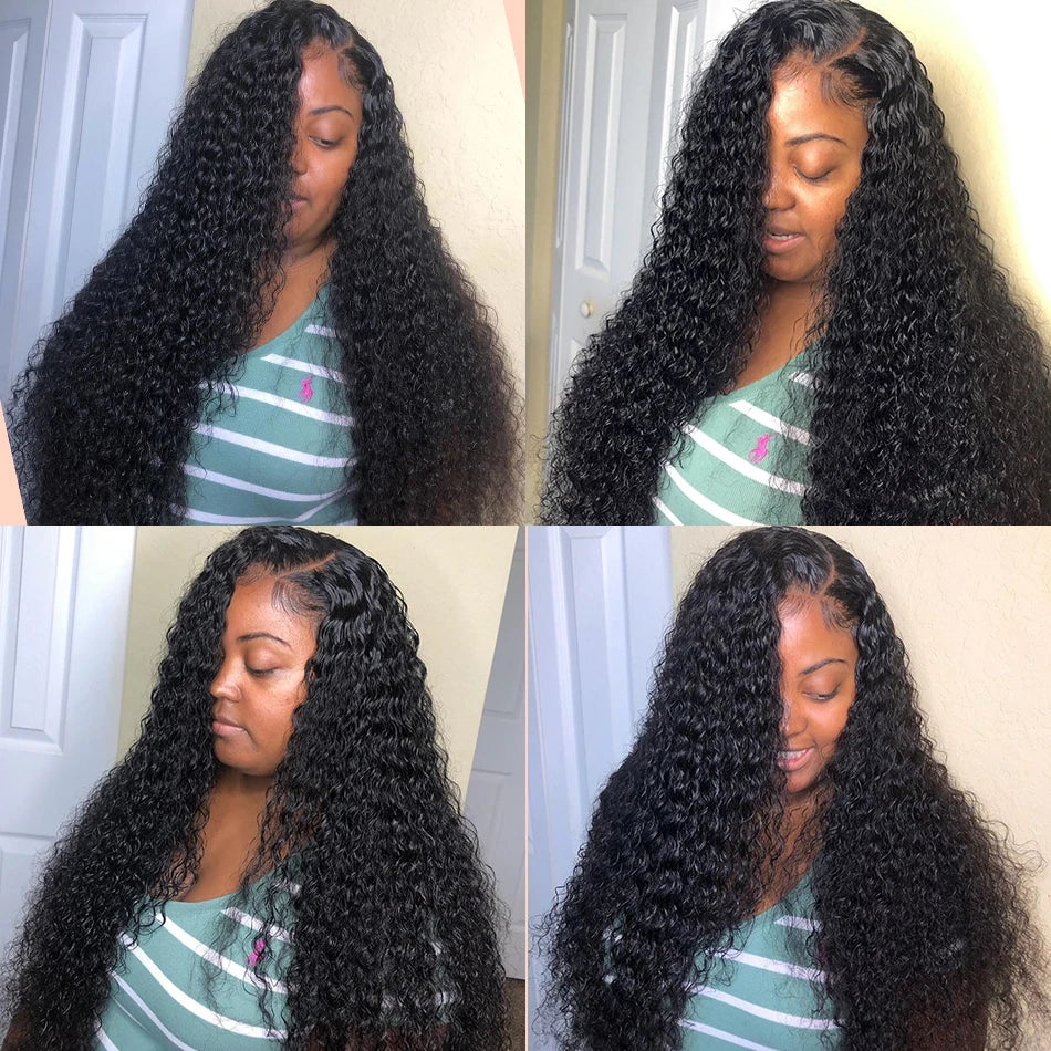 Best Kinky Curly Bundles 12A Human Hair Extensions Water Wave Wavy Bundles Raw Brazilian Hair Weave Tissage Wholesale Sale