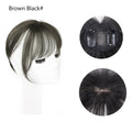 Fake 3D Air Bangs Hair Clip-In Extension Synthetic Fake Fringe Natural False hairpiece For Women Clip In Bangs