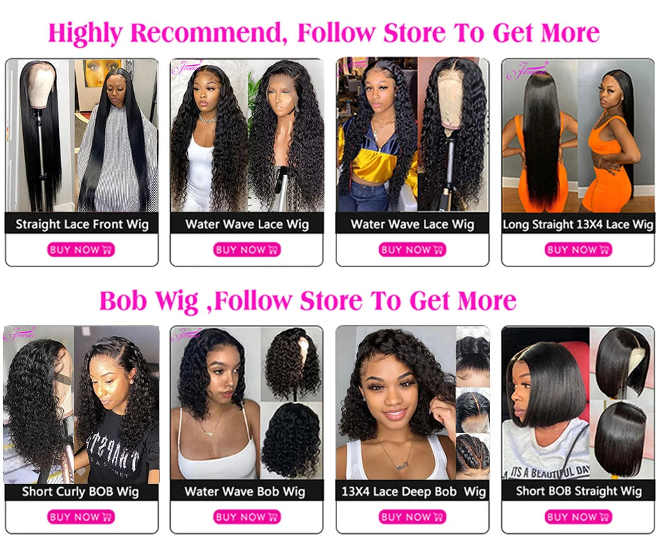 250 Density Glueless Kinky Curly Bob Wig Lace Frontal High Quality Wear And Go 100% Human Hair Wigs Pre Plucked 13X6 Deep Water