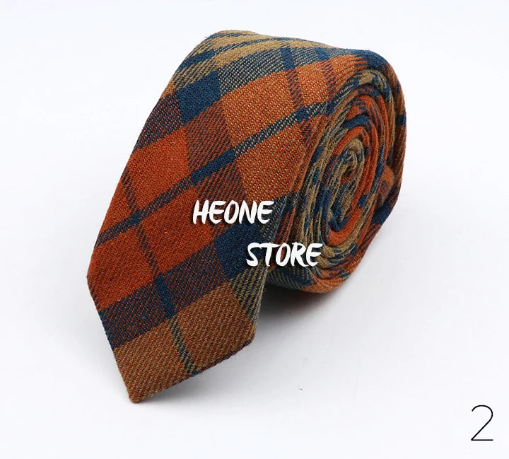 Thick Cashmere Wool Gentleman Solid Color Necktie 7CM Formal Wedding Party Europen Style Red Brown Green Gray Clothing Tie Gift