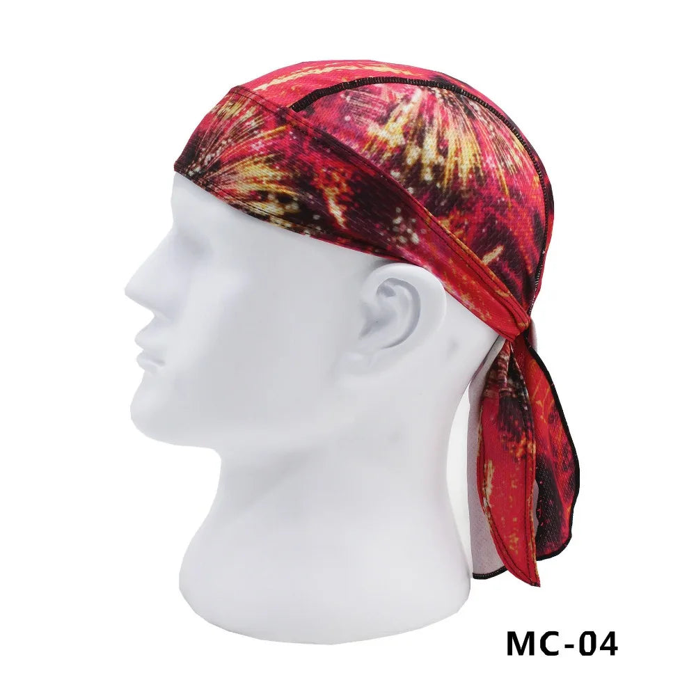 Headband Summer Scarf Men Printed Cycling Cap Sun Protection Camouflage Fishing Running Headscarf Hood Hiking Sport Women