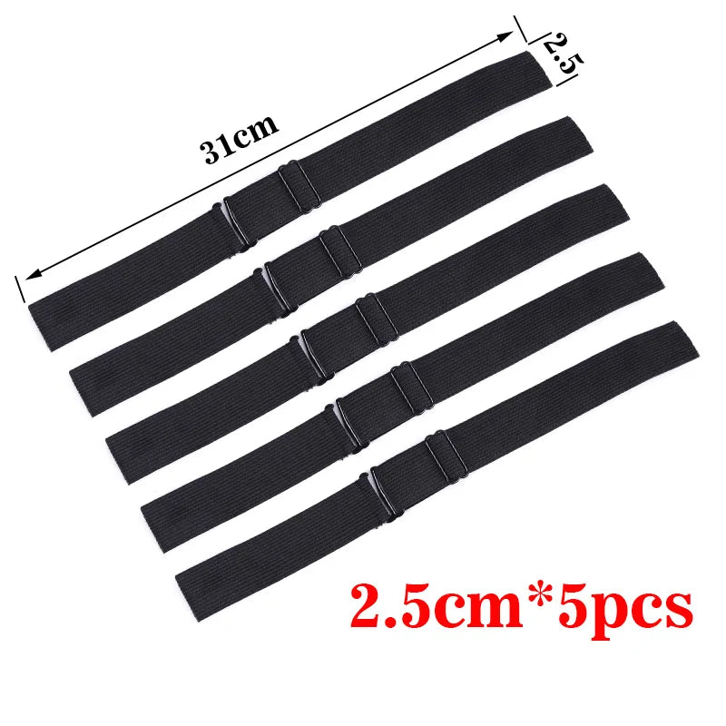 3Pcs 5Pcs Adjustable Elastic Band For Wigs Sewing Black Wig Band 2.5Cm, 3Cm, 3.5Cm Width Wig Accessories Wig Fixed Material