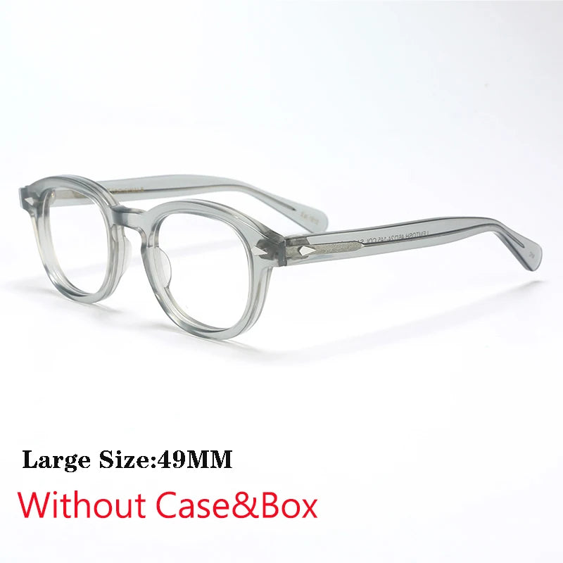 Optical Eyeglasses Frame Men Women Johnny Depp Vintage Glasses Computer Acetate Spectacle Frame For Male Clear Lens