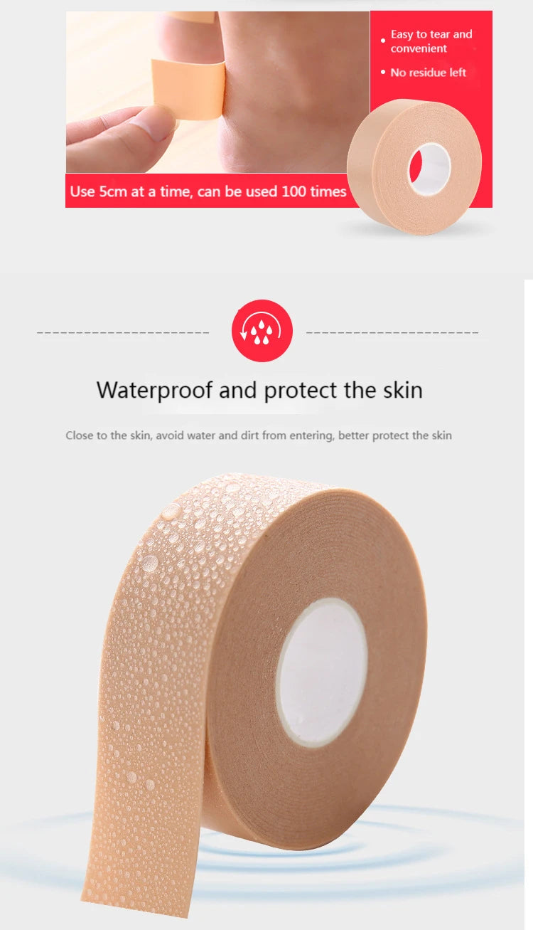 5M Gel Heel Cushion Protector Foot Feet Care Women Shoe Pads Insert Insole Sticker Useful Heel Protector Cushion Tapes