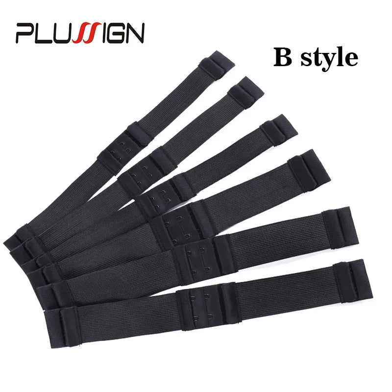 3Pcs 5Pcs Adjustable Elastic Band For Wigs Sewing Black Wig Band 2.5Cm, 3Cm, 3.5Cm Width Wig Accessories Wig Fixed Material
