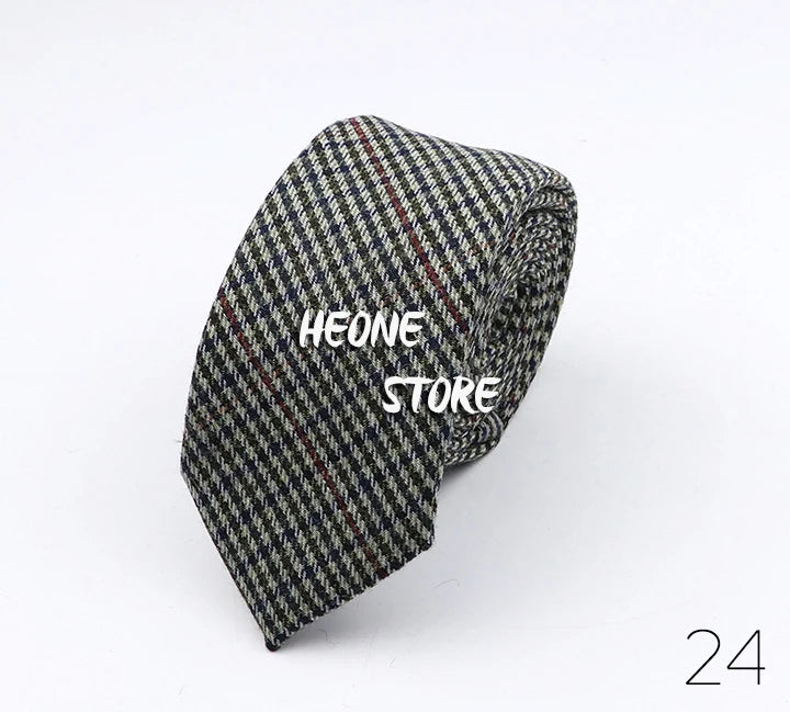 Thick Cashmere Wool Gentleman Solid Color Necktie 7CM Formal Wedding Party Europen Style Red Brown Green Gray Clothing Tie Gift