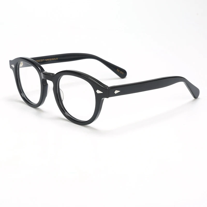 Optical Eyeglasses Frame Men Women Johnny Depp Vintage Glasses Computer Acetate Spectacle Frame For Male Clear Lens