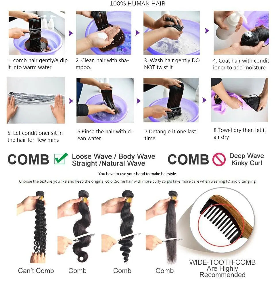 Clearance Cheap #4 Color Straight Human Hair Bundles With Closure Brazilian Virgin Human Hair Weave Bundles With HD Lace Closure