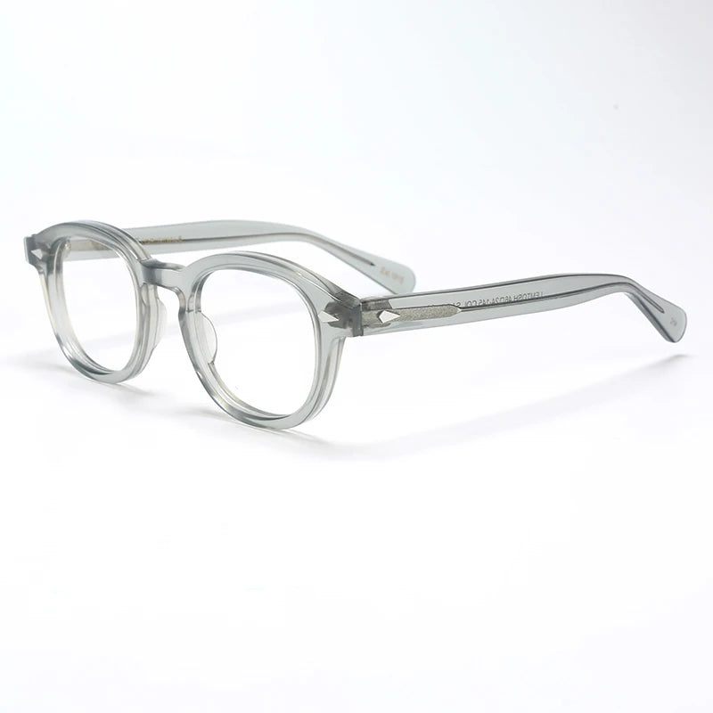 Optical Eyeglasses Frame Men Women Johnny Depp Vintage Glasses Computer Acetate Spectacle Frame For Male Clear Lens