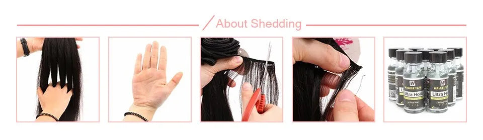 Clip In One Piece Human Hair Extensions 100% Straight Brazilian Human Remy Hair Natural Color Light Blond Ombre Dark Brown 613#
