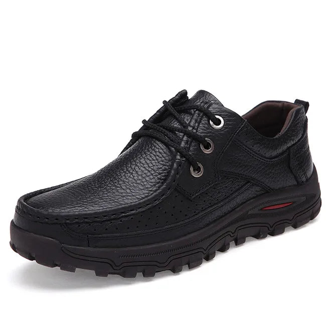 MIXIDELAI Brand Men Shoes Handmade High Quality Genuine Leather Shoes Slip On Comfort Business Man Casual Shoes Big Size 47 48