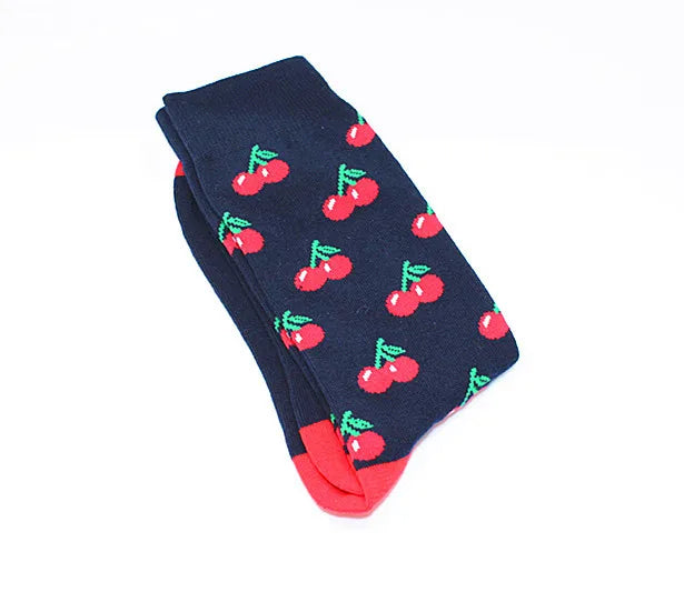 Harajuku Happy Men socks Funny Mens Sloth Sock Women animal fox chili Moustache sloths Novelty Sock combed cotton funny Socks