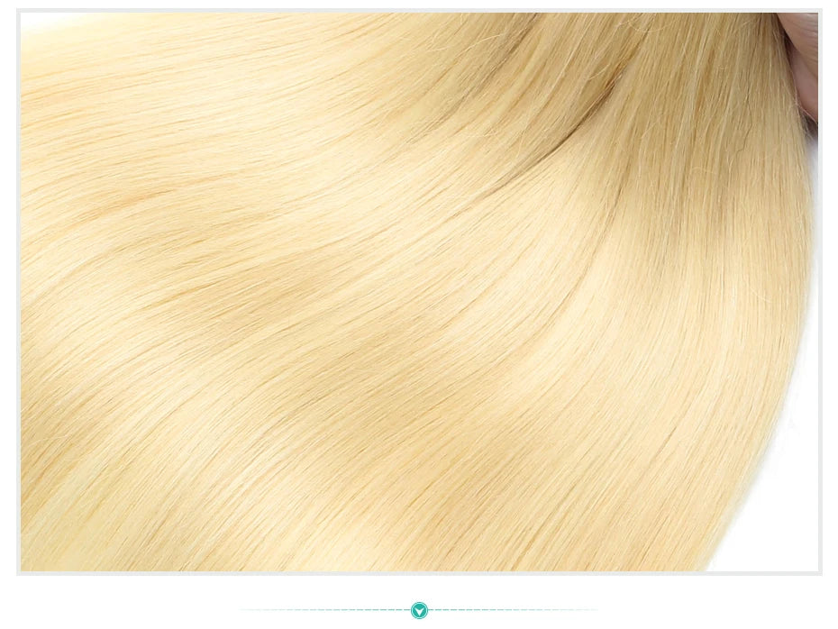 Raw Indian Hair 613 Bundles Straight Human Hair Bundles 1 3 4 Bundles Deal 40 Inch Honey Blonde Bundle Hair Extensions for Women