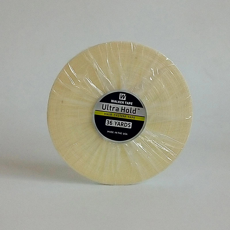 1Roll 36yards White Ultra Hold  Double Sided Tape Strong Hair System Tape  For Tape Hair Extension/Toupee/Lace Wig