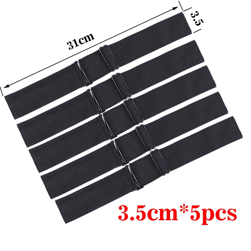 3Pcs 5Pcs Adjustable Elastic Band For Wigs Sewing Black Wig Band 2.5Cm, 3Cm, 3.5Cm Width Wig Accessories Wig Fixed Material