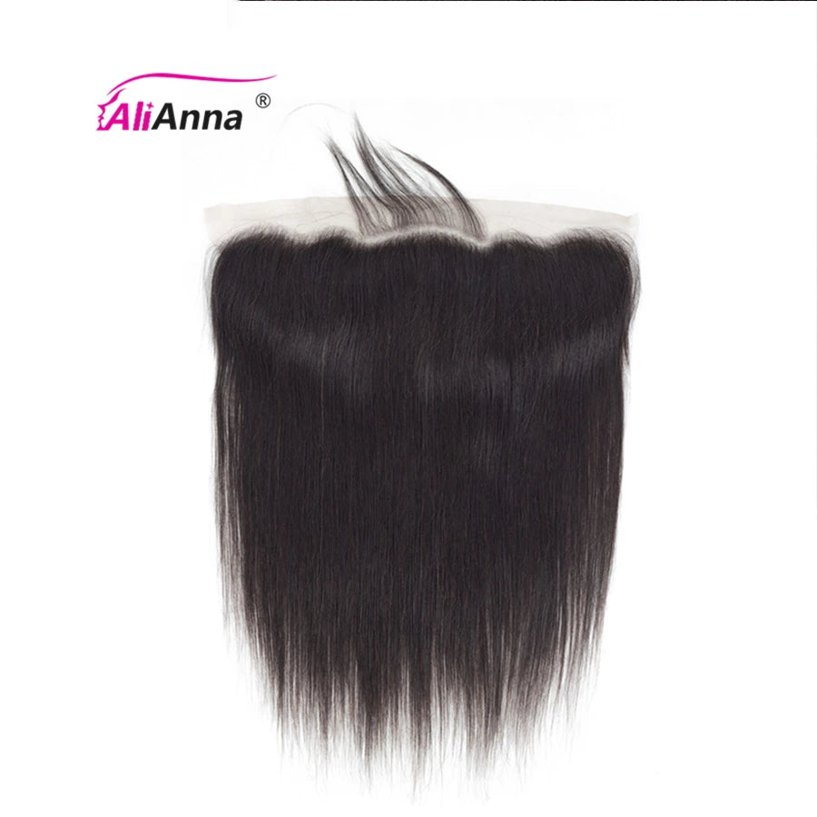 Straight Hair 13X4 Lace Frontal Skin Melt Transparent Lace Frontal 4X4 6X6 5x5 Lace Closure Remy Brazilian Hair Top Quality
