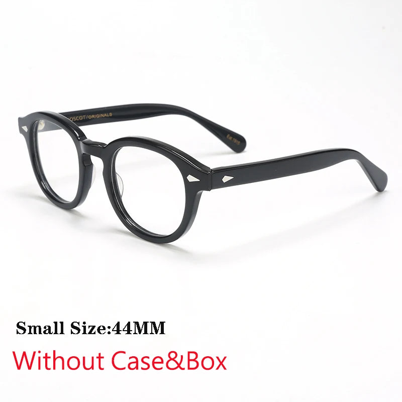 Optical Eyeglasses Frame Men Women Johnny Depp Vintage Glasses Computer Acetate Spectacle Frame For Male Clear Lens