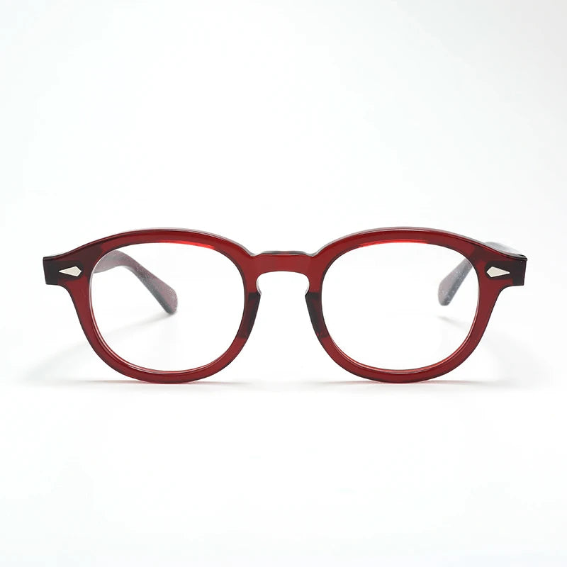 Optical Eyeglasses Frame Men Women Johnny Depp Vintage Glasses Computer Acetate Spectacle Frame For Male Clear Lens