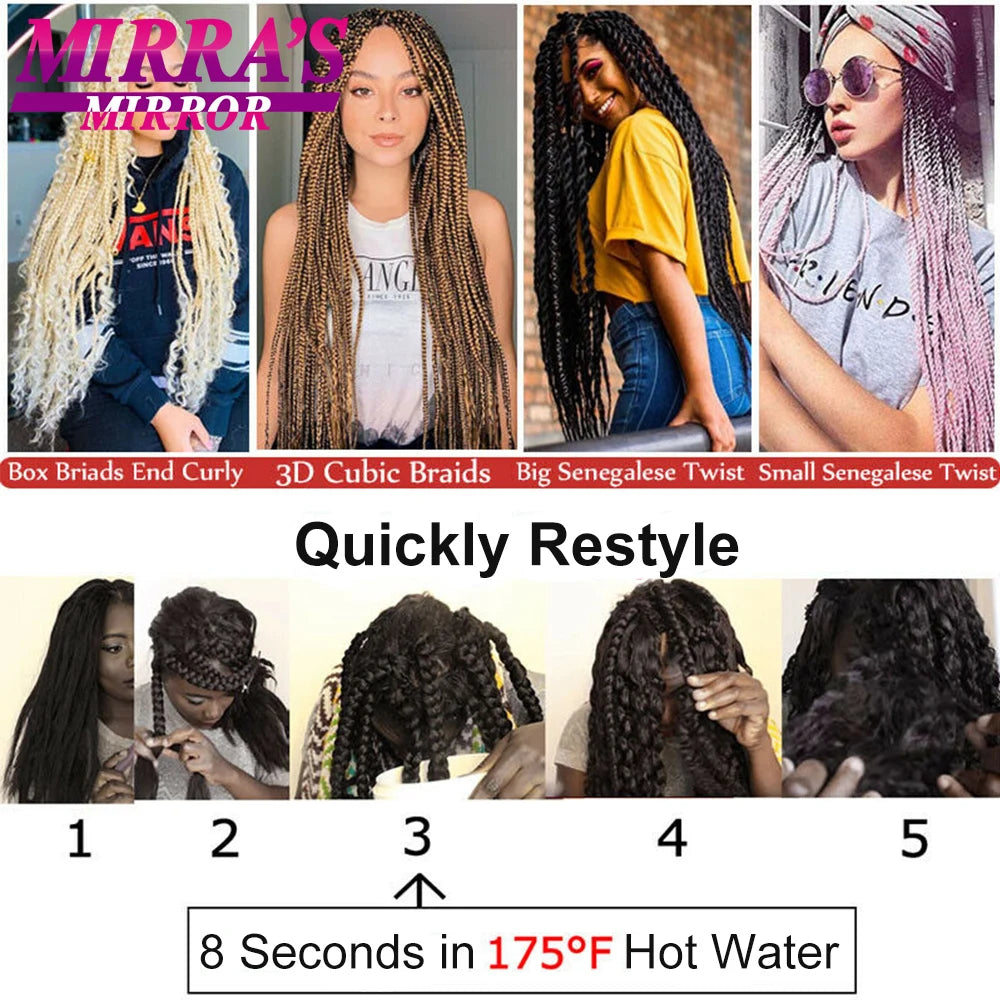 Pre-stretched Braiding Hair 26Inch 90G Synthetic Jumbo Hair Extensions for Crochet Braids DIY Pink Peach Red Yellow Fake Hair