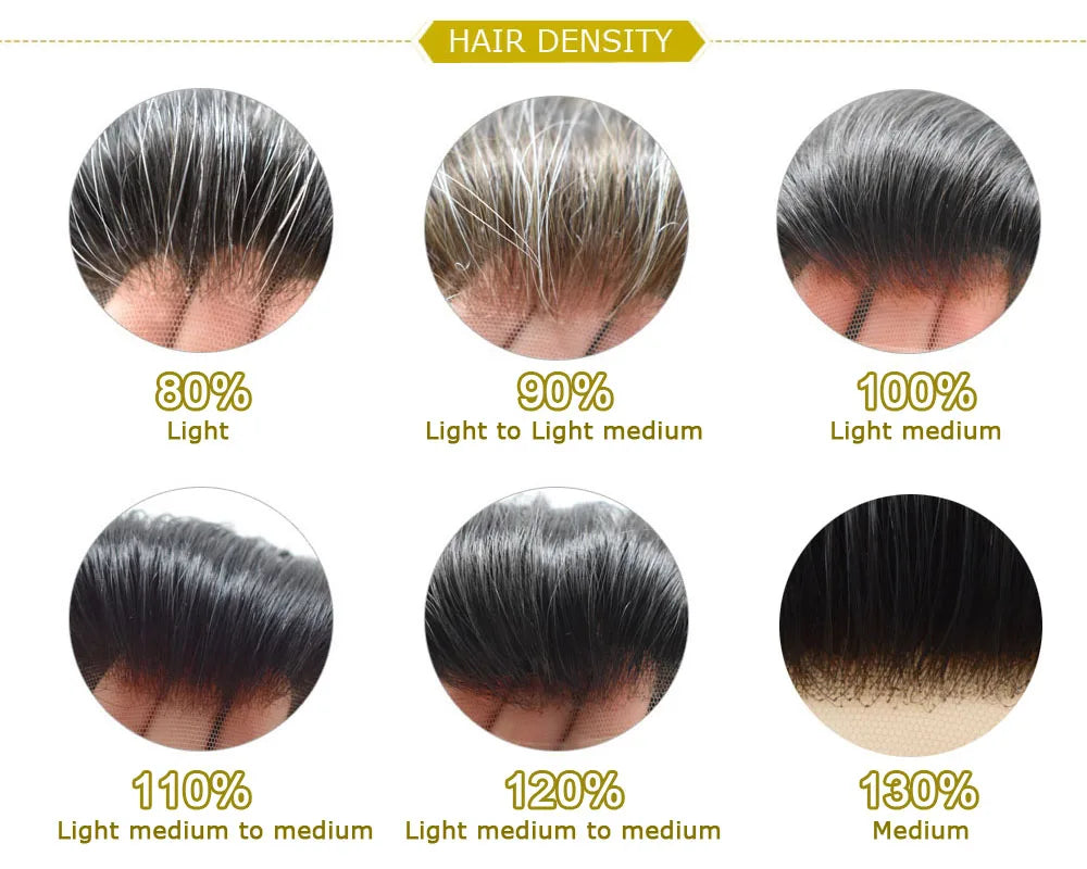 Men Toupees Real Hair Replacement Systems Thin Skin base Indian Human Remy Hair Toupee with Tapes Hairpiece Male Wig Touchcolor