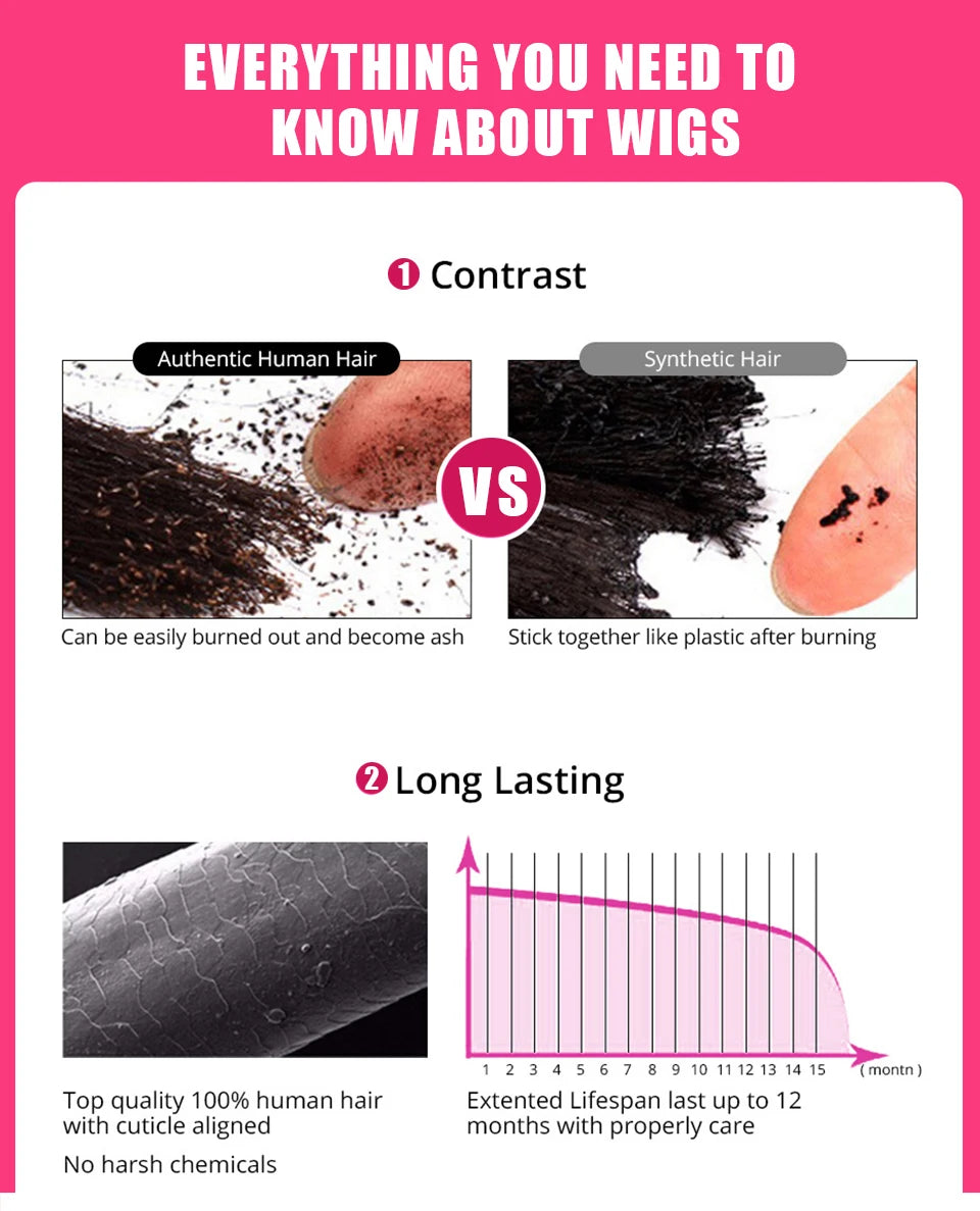 Glueless Upgrade U Part Human Hair Wig 180% Density Kinky Curly Wigs for Women No Leave Out No Glue Beginner Friendly Natural