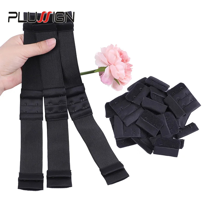 3Pcs 5Pcs Adjustable Elastic Band For Wigs Sewing Black Wig Band 2.5Cm, 3Cm, 3.5Cm Width Wig Accessories Wig Fixed Material