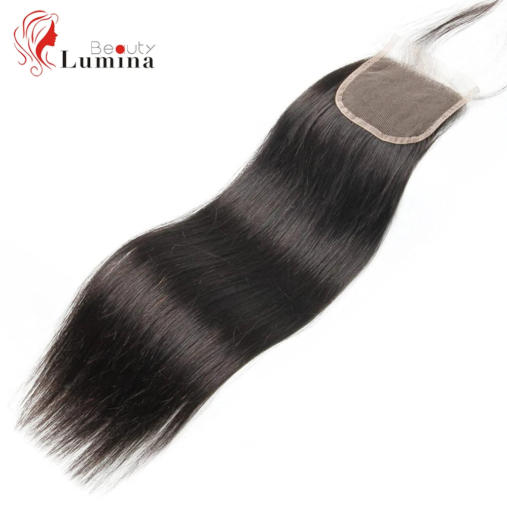 5×5 Lace Closure Human Hair Closure 4x4 Lace Closure Only Straight Closure Remy Hair closure cheveux humain closures bresiliens