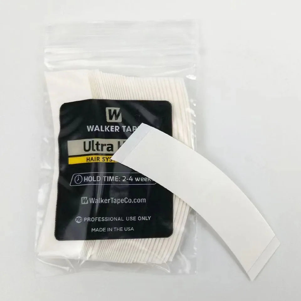 Walker Ultra Hold Curved Hair System Tape 36pcs Super Adhesive Strips Tape For Extension/Toupee/ Lace Wig/Closure