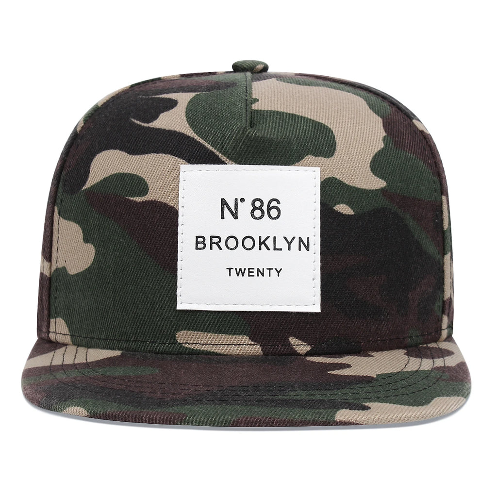 Fashion N86 Embroidered Men Women Adjustable Hip Hop Baseball Cap For Unisex Adult Outdoor Casual Sun Hat Cotton Snapback Hats