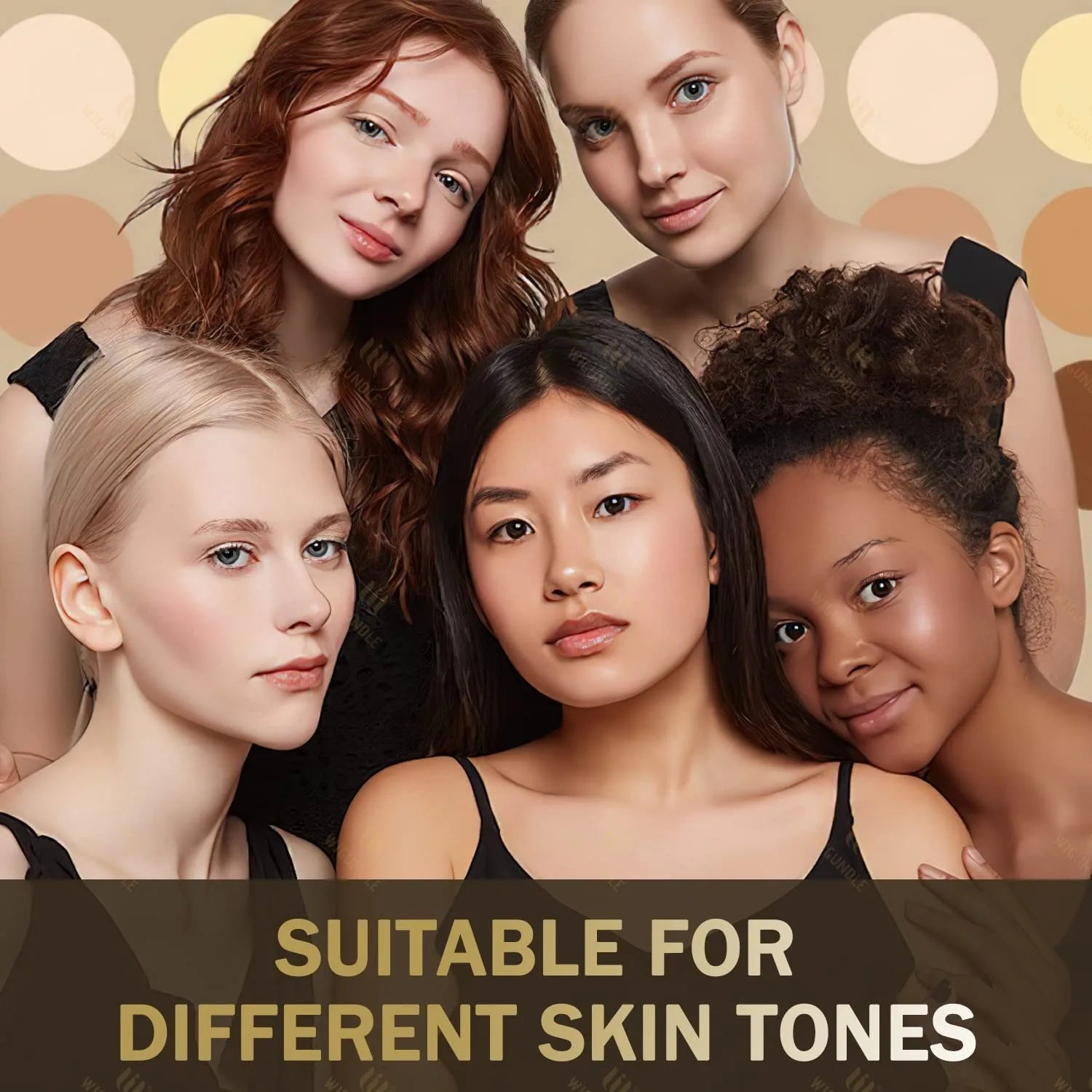 6 New Styles Invisible Natural Black Fake Eyebrows For Adult Males and Females 100% Human Hair Handtied Lace Base Natural Growth