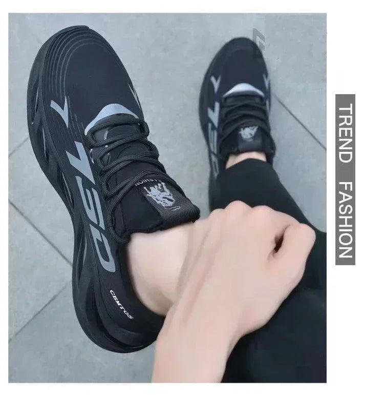 High-quality men's lightweight outdoor shoes breathable mesh shoes fashionable daily casual shoes sports shoes and running shoes