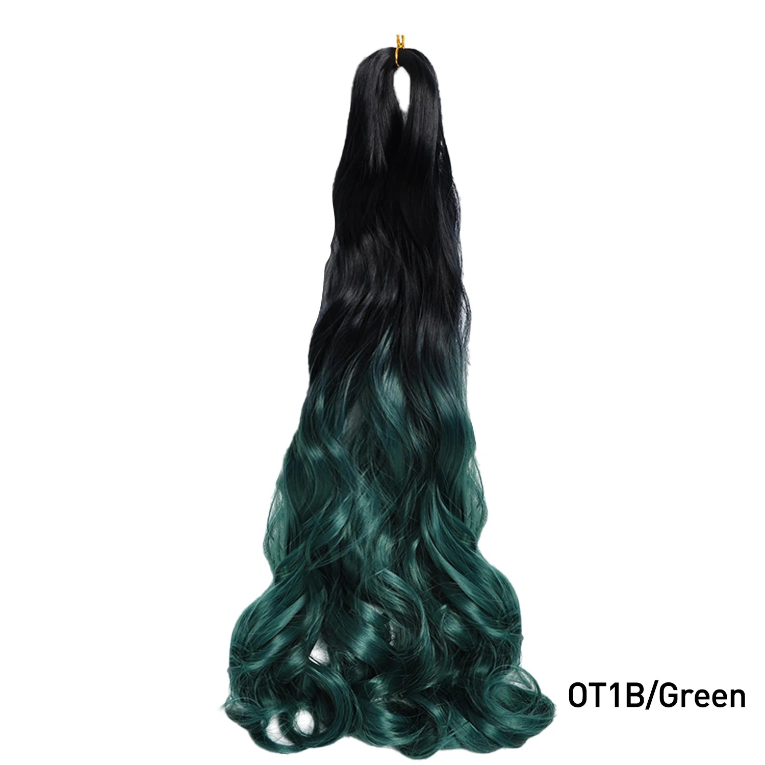 French Curls Braiding Hair Extensions 24Inch Synthetic Curl Hair Loose Wave Spiral Curl Crochet Hair Braids For Black Women