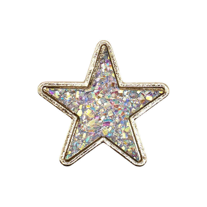 1pcs Golden Metal Shoe Charms Designer Shoe Decorations Luxury Shinning Butterfly Pins for Women Girls Sandal Accessories Buckle