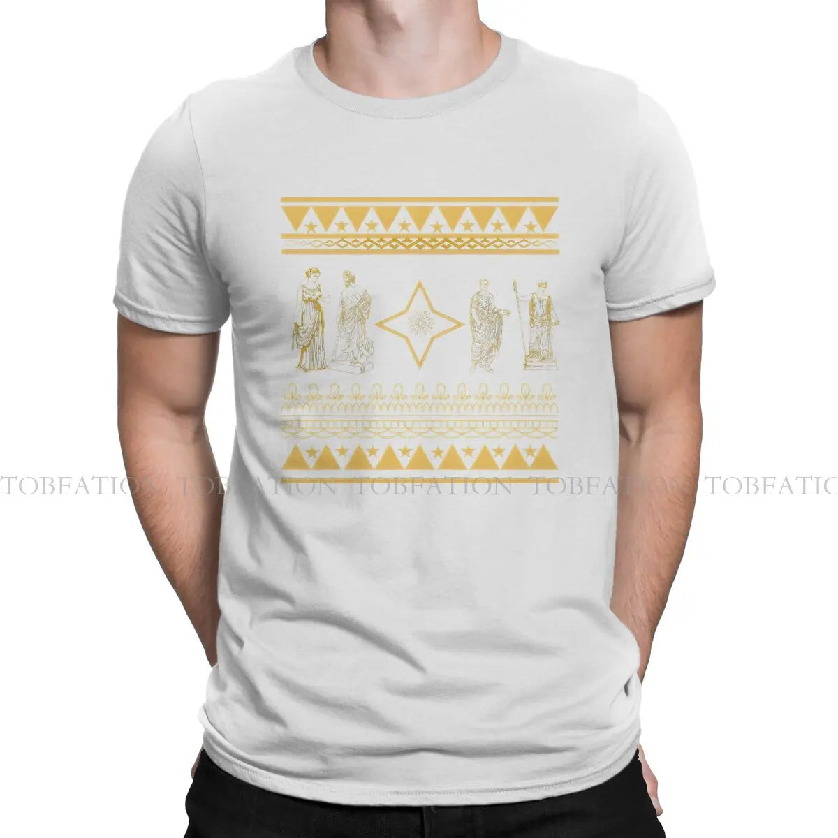 Kalos Ancient Greece Harajuku TShirt Ancient Rome Creative Tops Comfortable T Shirt Male Clothes