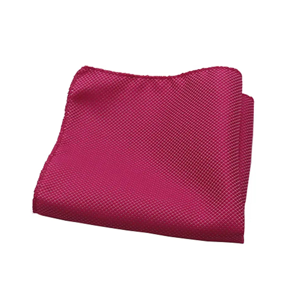 HUISHI Men's Hanky Jacquard Handkerchief Solid Plain Suits Pocket Square For Men Wedding Business Party Kanky Pocket Gifts