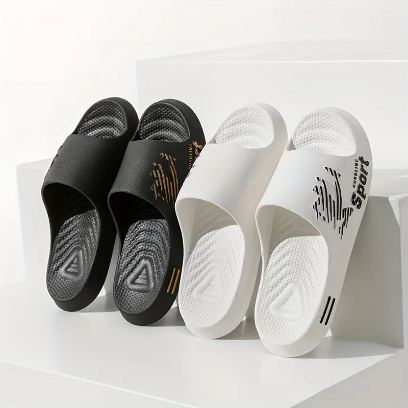 Men's Large Size Summer New Indoor Home Slippers Couple's Outdoor Anti-Slip Casual Sandals