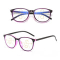 1PC Progressive Multifocus Reading Glasses Blue Light Blocking Computer Glasses Fashion Readers Eyewear With Spring Hinge
