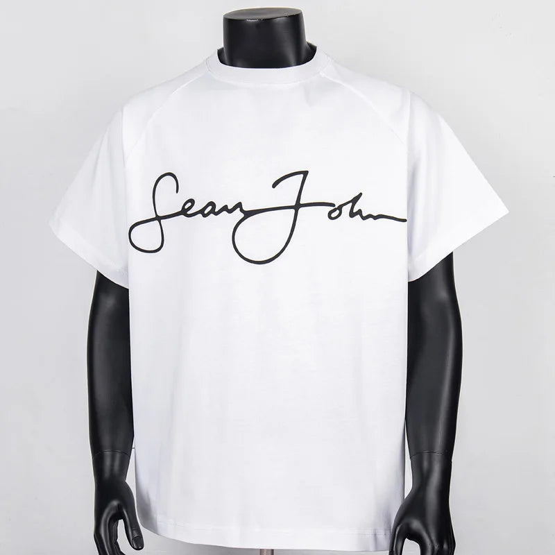 American High Street Fashion Multi-color Style Tops Men Women Couples Daily Casual Clothing Kanye West T-shirts