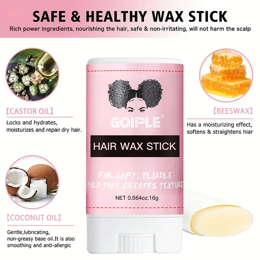 GOIPLE Waterproof Wig Glue Adhesive Extra Hold Melting Spray for Lace Front Hair Wax Stick Edge Control Gel Wig Installation Kit