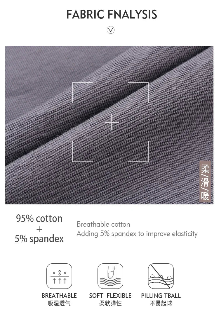 Men's long Johns single-piece thin tight-fitting underpants line pants thermal pants slim cotton woolen pants autumn and winter