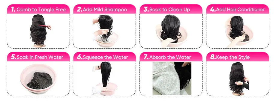 Afro Kinky Curly Human Hair Wigs With Bangs For Black Women Brazilian 100% Human Hair Remy Full Machine Made Hair 180% Density