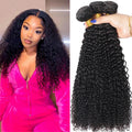 Indian Afro Kinky Curly Bundles Human Hair Extensions 100% Unprocessed Virgin Human Hair Weave Bundles Deal Jerry Curl 1/3/4PCS