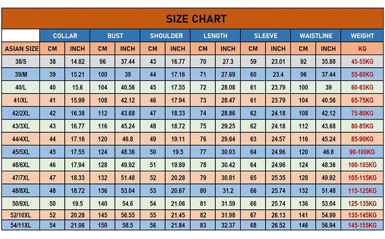 100% Pure Cotton Men Shirts Long Sleeve Dress Shirts Male Slim Social Business Blouse Solid Color Oxford Shirt 8XL 10XL 11XL