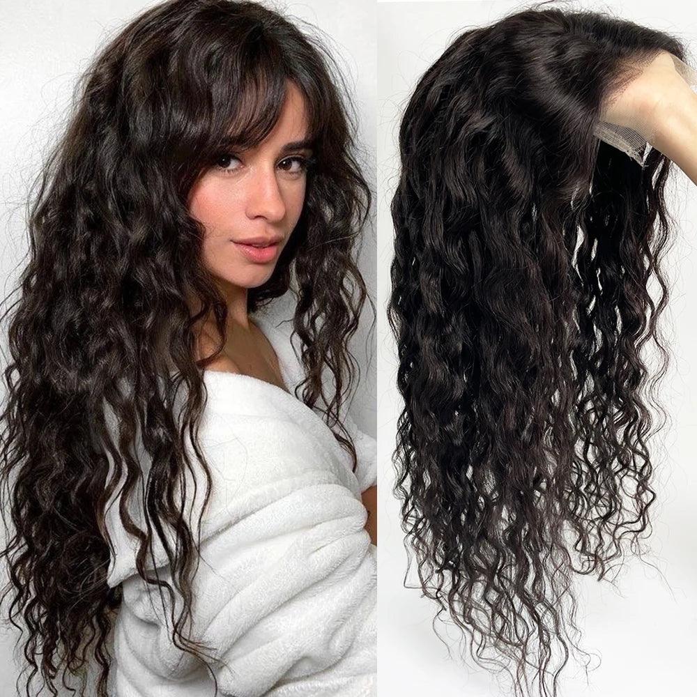 4X4 Inch Transparent HD Lace Wefted Topper Loose Curly Wave Virgin European Human Hair Lace Front Pre Plucked Clip In Hairpieces