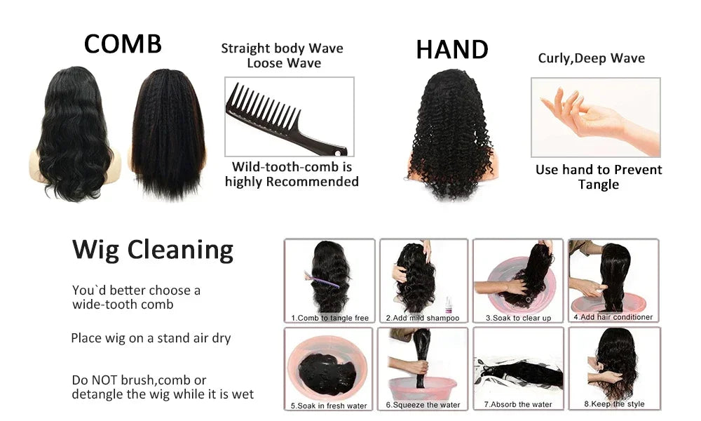 Soft Natural Black 180Density 26'' Long Kinky Curly Lace Front Wig For Women BabyHair Preplucked Heat Resistant Glueless Daily