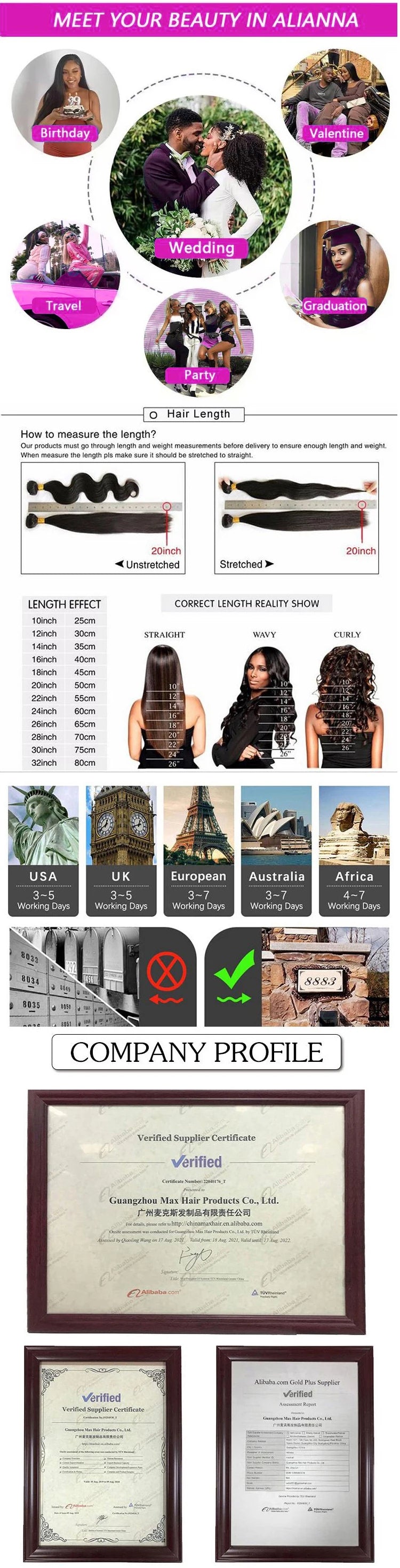 613 Striaght Human Hair No Weft 100% Virgin Bundles Highlight Original Bulk Extensions Russian Natural Unprocessed Blonde hair