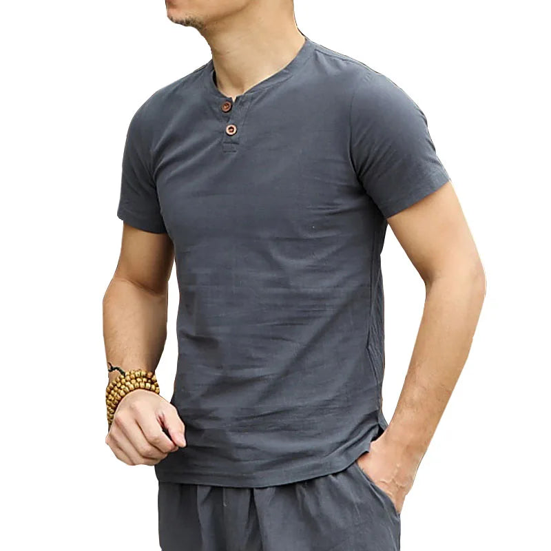 Plus size Summer men shirt 5XL 6XL 7XL 8XL 9XL 10XL linen short sleeve large size shirt men 5 color