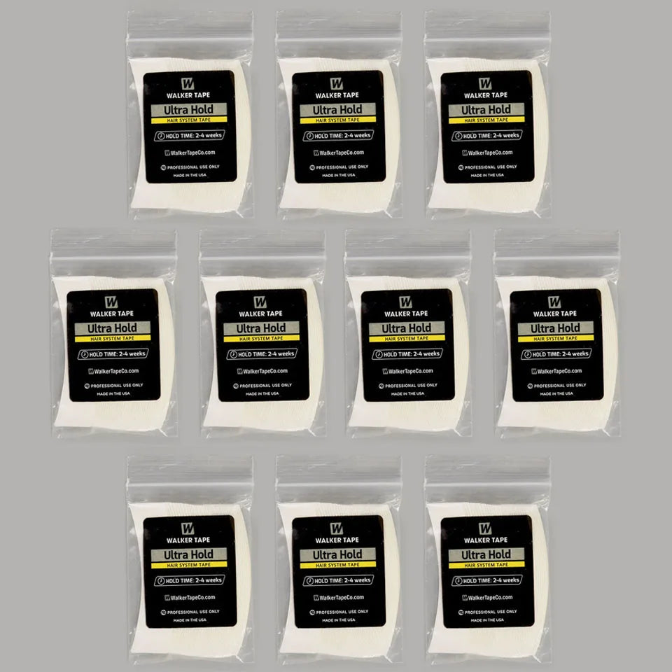 Walker Ultra Hold Curved Hair System Tape 36pcs Super Adhesive Strips Tape For Extension/Toupee/ Lace Wig/Closure